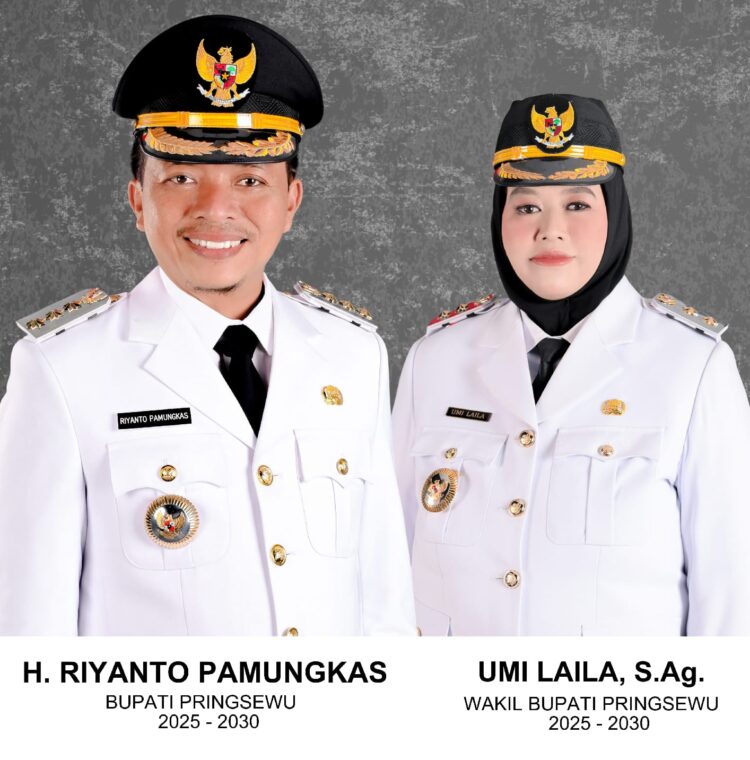 Riyanto Pamungkas & Umi Laila Resmi Dilantik Sebagai Bupati & Wakil Bupati Pringsewu