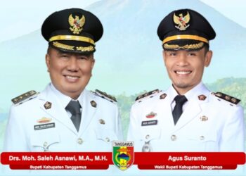 Sah! Moh Saleh Asnawi-Agus Suranto Pimpin Tanggamus 2025-2030
