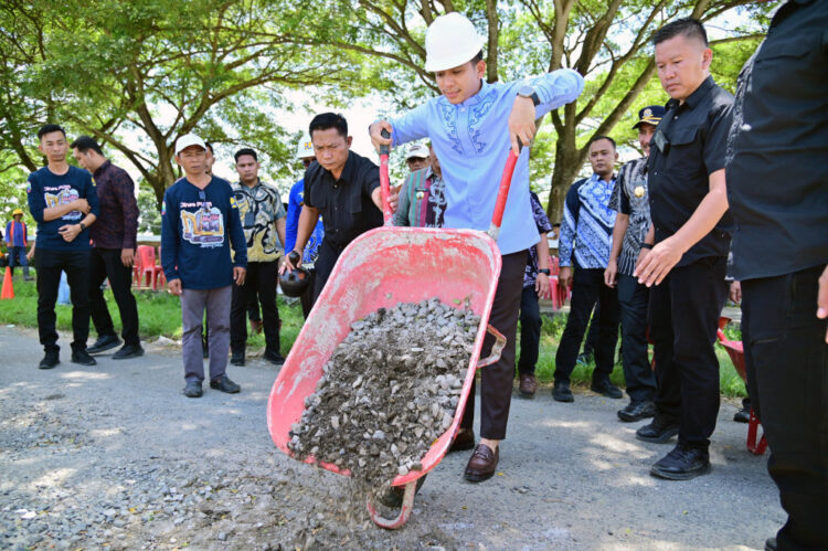 Ruas Jalan Simpang Tugu Radin Inten – Exit Tol Kalianda resmi dibangun