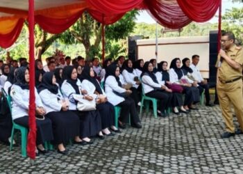 Sumringah, 749 PPPK Tanggamus Teken Kontrak Kerja