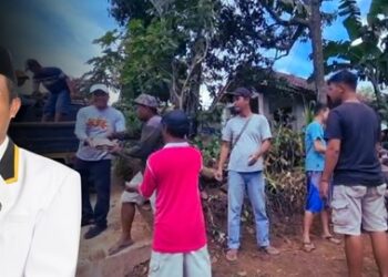 Pedagang Siomai Gisting Bawah Dapat Berkah Ramadan Perbaikan Rumah Gratis