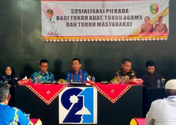 Pj Sekda Tanggamus Buka Sosialisasi Pilkada terhadap Tokoh Adat, Agama, dan Masyarakat