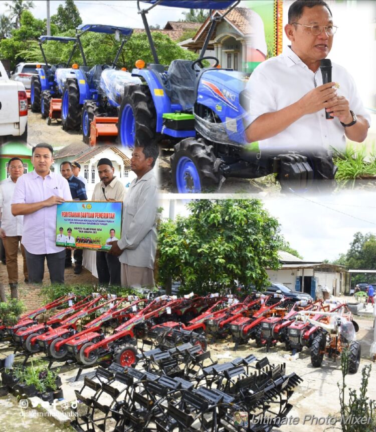 Tepati Janji Politik Hanan A Rozak serahkan Bantuan Puluhan Alsinta Di Tubaba