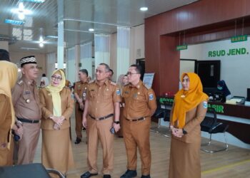 Tinjau RSUAY, Walikota Metro Intruksikan Petugas Medis Beri Pelayanan Maksimal