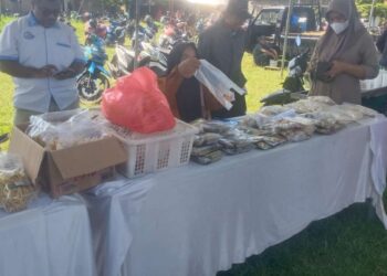 Disdagperin Lamsel libatkan UMKM Lokal di OPM,  semua komuditas ludes terjual