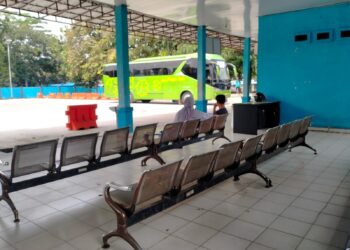 10 Hari Jelang Lebaran, Terminal Mulyojati Metro Masih Sepi Penumpang