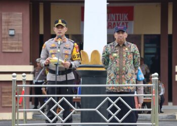 Polres Pringsewu Gelar Apel Operasi Ketupat 2025, Pastikan Keamanan Mudik Lebaran