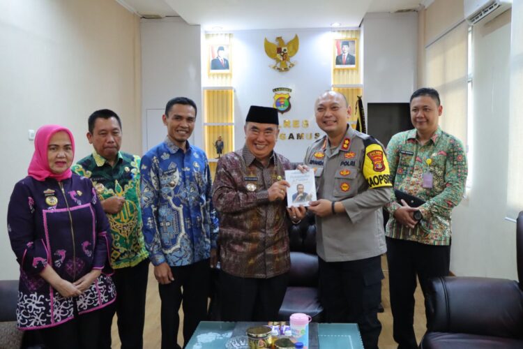 Bupati dan Wabup Tanggamus Giliran Kunjungi Kapolres, Ini Fokus Pembahasannya
