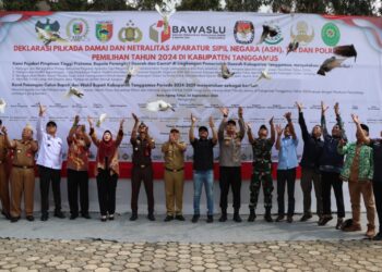 Hadiri Deklarasi Pilkada Damai, Mulyadi Irsan: Jaga Marwah dan Netralitas ASN, TNI/Polri, dan Non ASN!