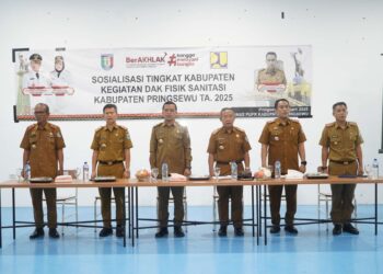 Dibuka Bupati Pringsewu, Pemkab Sosialisasikan DAK Fisik Sanitasi 2025