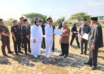 Pemkab Gelar Upacara HUT Ke-16 Kabupaten Pringsewu