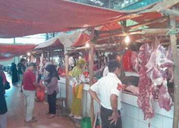Pantau Bapok Pasca Lebaran, Disdag Metro Sebut Harga Ratif Stabil
