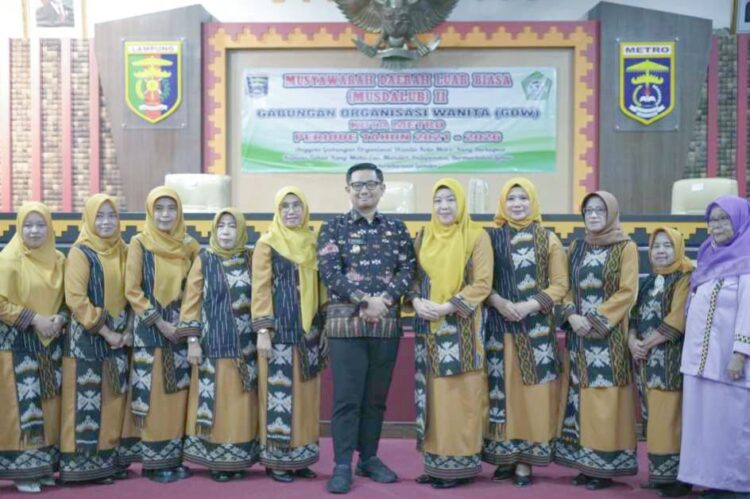 Gelar Musdalub Ke-2, Pemkot Metro Ajak GOW Bersinergi Bangun Kota Metro