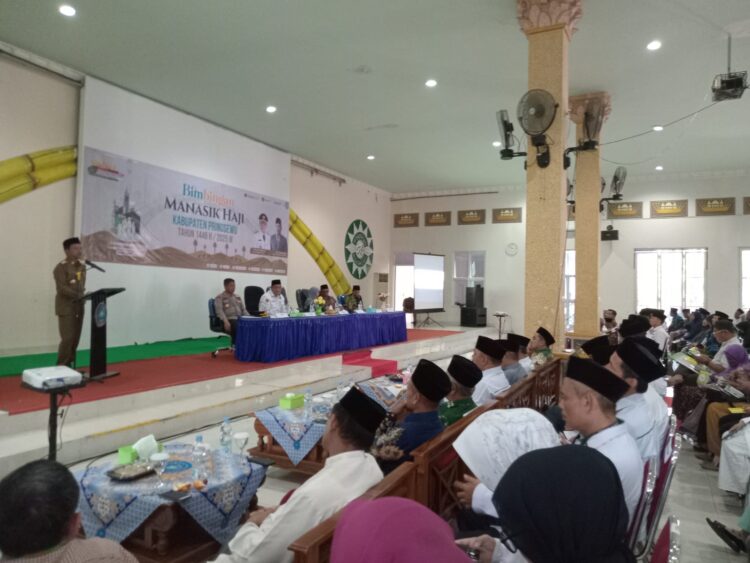 Bupati Pringsewu Buka Bimbingan Manasik Haji 2025