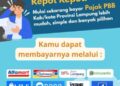 BPPRD Lamsel,luncurkan program baru, Bayar Pajak cukup via Handphone