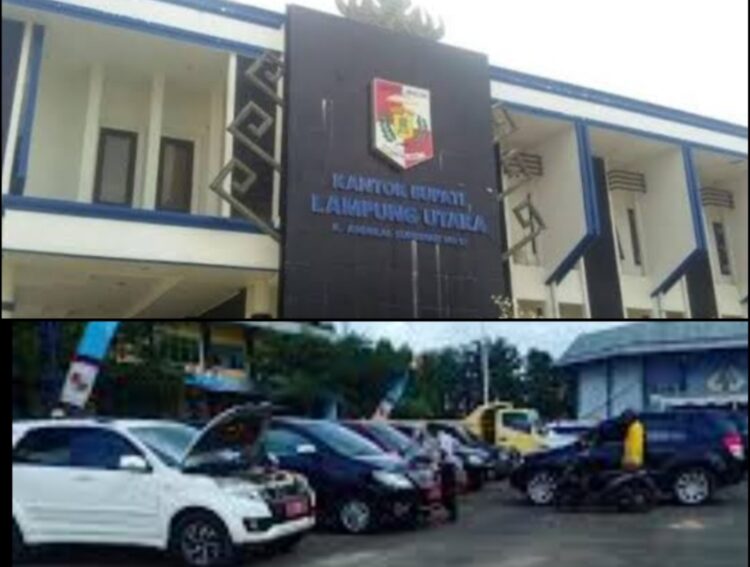 Waduh….Mati Pajak, Mobil Dinas Pejabat Pemkab Lampura Akan Di Sita