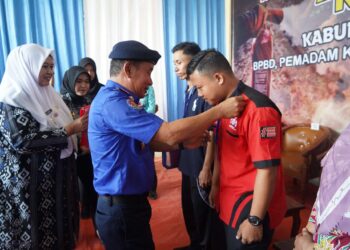 BPBD Pemkab Pringsewu Bentuk Relawan Pemadam Kebakaran