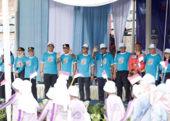 Ribuan Pelajar SD hingga SMP di Metro Penuhi Ikuti Kegiatan Porseni