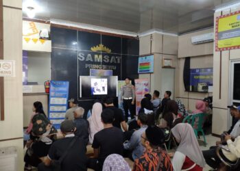 Warga Pringsewu Antusias Sambut Program Pemutihan Pajak Kendaraan Bermotor