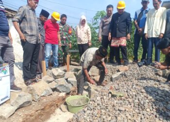 Wujudkan Harapan Warga, Pemdes Batu Raja Bangun Balai Adat Desa