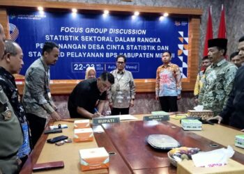 Gelar FGD, BPS Mesuji Canangkan Program Desa Cantik