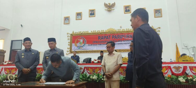 Pemkab Tubaba Setujui 3 Raperda Usulan DPRD