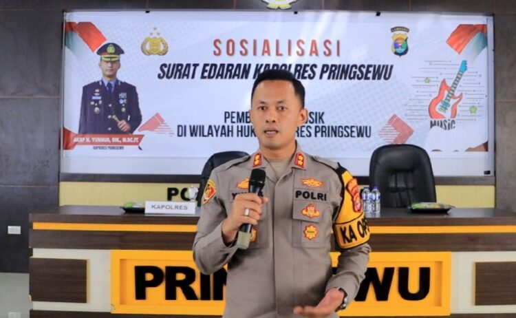 Tekan Peredaran narkoba, Kapolres Pringsewu Terbitkan Surat Edaran Pembatasan Hiburan Organ Tunggal dan Musik Remix