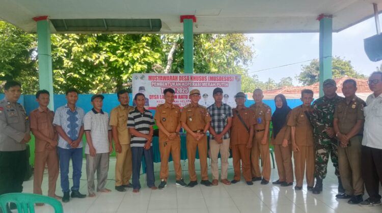 Desa Labuhan Ratu Pasar Bentuk Koperasi Merah Putih