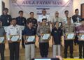 Satker Terbaik, Polres Lampura Terima Penghargaan Dari Kementerian Keuangan
