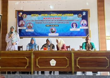 HUT IGTKI, TP PKK Lampura Gelar Workshop Cipta Lagu Dan Pembuatan APE