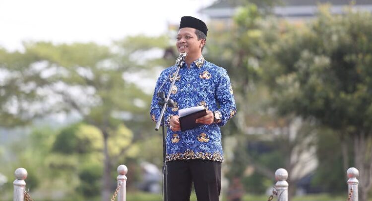 Pemkab Pringsewu Gelar Upacara Peringatan Hari Kearsipan, Harkitnas, Harlah Pancasila & HLH Sedunia 2025