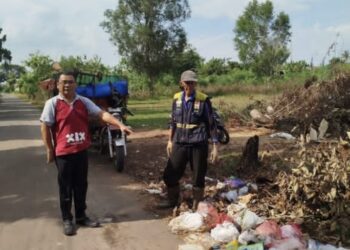 Menumpuk di Lokasi TPU Hadimulyo Barat, Lurah Imbau Warga Tak Buang Sampah Sembarangan!