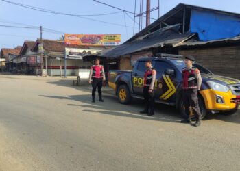 Jaga Pringsewu, Sat Samapta Intensifkan Patroli di Hari Libur