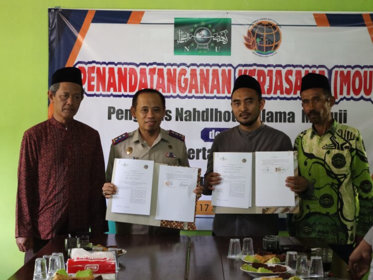 Kepala BPN dan Ketua PCNU Mesuji Teken PKS, Berikut Isi Perjanjiannya