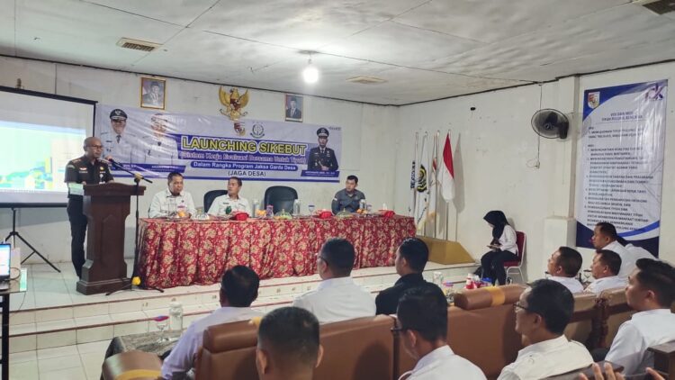 Launching Sikebut, Kajari : Kepala Tiyuh Jangan Macam Macam.