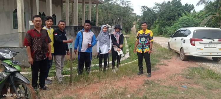 Lakukan Legalisasi Tanah Wakaf dan Rumah Ibadah, BPN Mesuji Targetkan 2 Kecamatan Rampung Tahun Ini