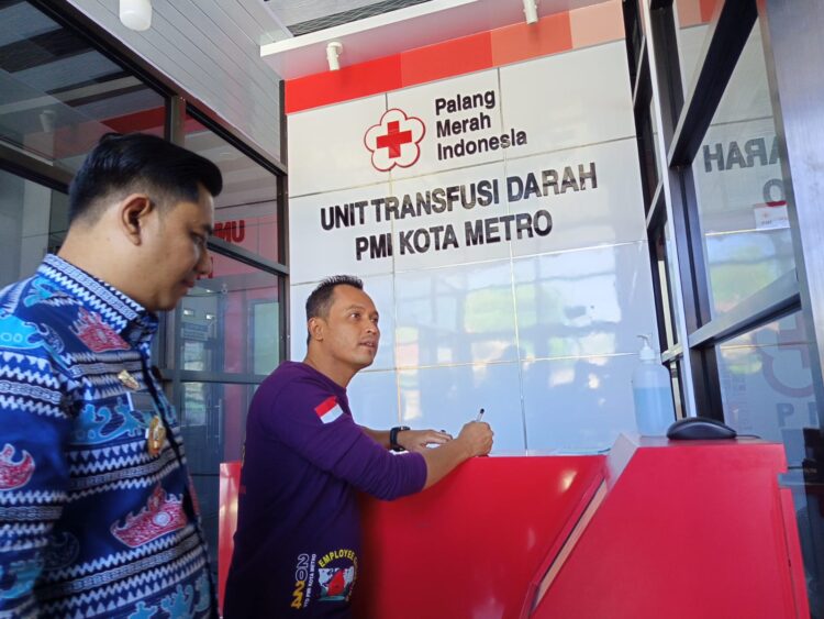 Tak Cukup Penuhi Kebutuhan Darah, PMI Metro Andalkan Donor Sukarela
