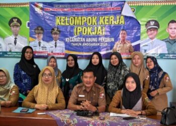 Korluh DPPKB Abung Pekurun Gelar Pertemuan Kader Pokja Di Desa Pekurun Udik
