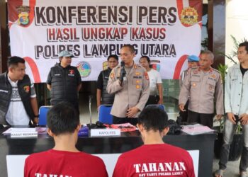 Spesialis, Pencuri Mobil Dan Motor Di Lampura Di Tangkap Polisi