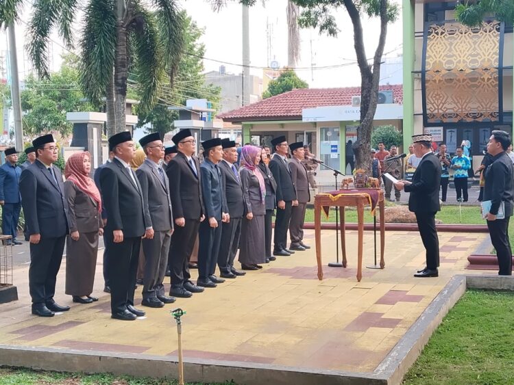 Rolling 18 Pejabat Tinggi Pratama, Walikota Metro Ingatkan Jaga Profesionalisme dengan Semangat Pelayanan
