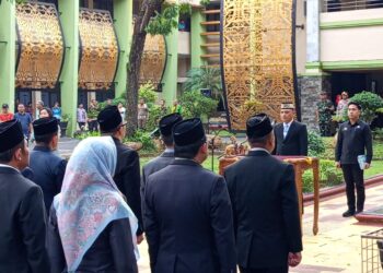 Rolling 18 Pejabat Tinggi Pratama, Walikota Metro Ingatkan Jaga Profesionalisme dengan Semangat Pelayanan