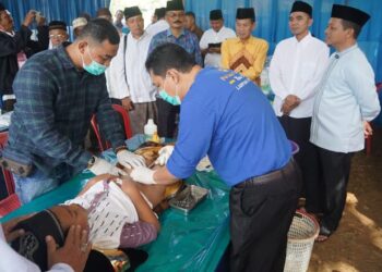 Bupati Pringsewu Hadiri Bakti Sosial Ke-17 Pondok Pesantren Ar-Rahman