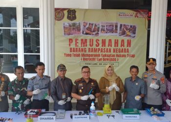 Pemusnaan Barang Rampasan Negara Yang Telah Memperoleh Kekuatan Hukum Tetap (incracht van gewijsde).