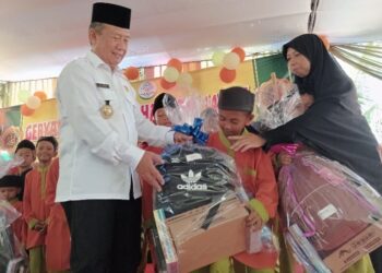 Ponpes Yatim Al-Ishlah Klaten Pringsewu Gelar Acara Gebyar Senyum Muharam