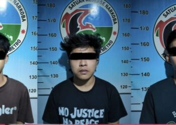 Diduga Konsumsi Narkotika, Tiga Pemuda Asal Metro Timur Diamankan Polisi