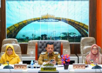 Bupati Pringsewu Hadiri Virtual Pelantikan 1.110 Pamong Praja Muda Lulusan IPDN Angkatan XXXII