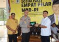 Kolaborasi Polri dan DPR RI, Edukasi Kebangsaan Sentuh Masyarakat Lintas Agama di Pringsewu