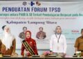 Bunda Paud Lampura Buka Kegiatan penguatan Forum TPSD