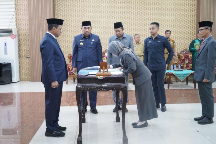 Pemkab Pringsewu Segarkan Struktur, 10 Pejabat Tinggi Dilantik