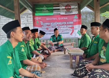 Songsong Hut RI Ke-80, NU Tubaba Lantunkan Ayat Suci Al Qur’an Dari Pelosok Desa Dan Kota